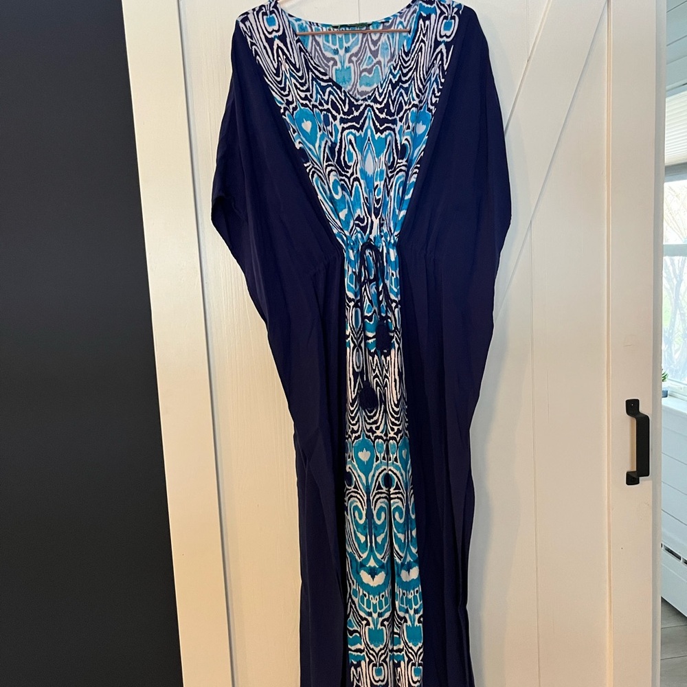 Elegant Women's Caftan by C Wonder-Size M-Light, airy and so flattering!🌊🏝️